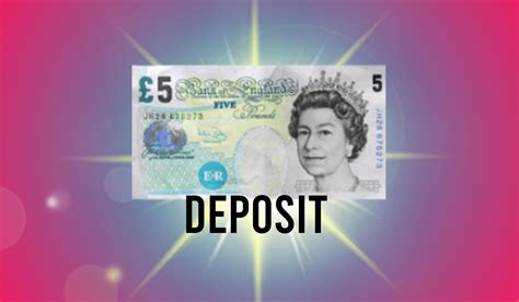 5 pounds minimum deposit casino|£5 Deposit Casino .